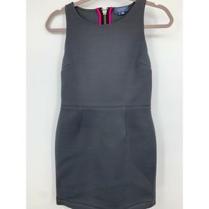 Gryphon Womens Small Scuba Dress Grunge Gothic Biker‎ Stretch Fitted Party